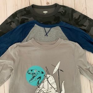 3 long sleeve boys size small 6